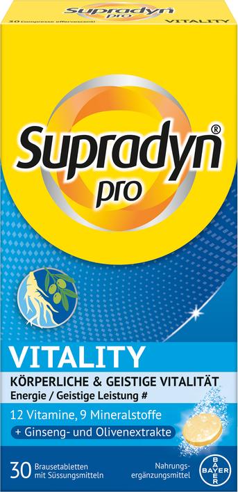 Supradyn pro Vitality (30 Stück, Brausetablette)