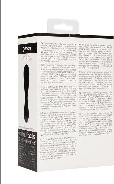 Actual product image Pipedream GERON anal vibrator