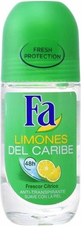 Produktbild Fa LIMONES DEL CARIBE deo roll-on 50 ml (Roll-on, 50 ml)
