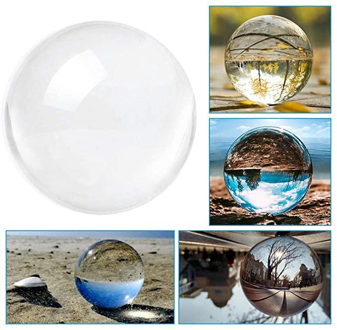 Image du produit PhoneLook Boule en verre Crystal K9 pour la photographie Brillant clear transparente Ø 6 cm (Divers)