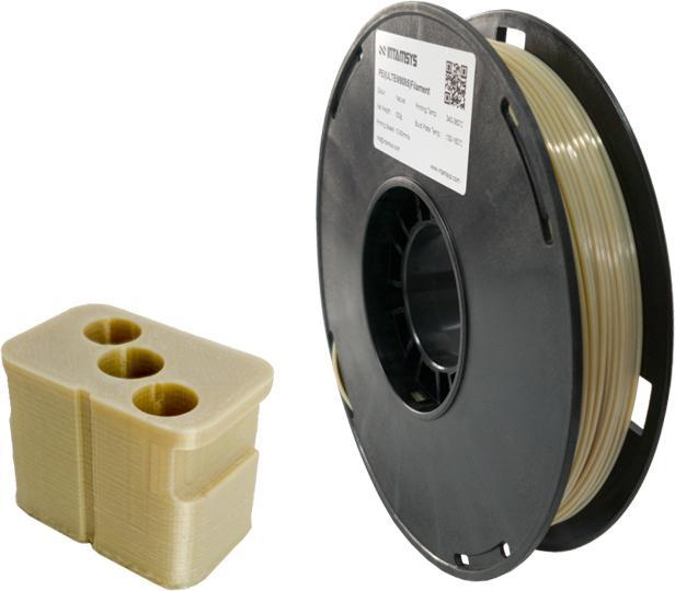 Image du produit Intamsys Filament PEI ULTEM 9085 naturel 0.5kg 1.75mm (PEI, 1.75 mm, 500 g, Beige)