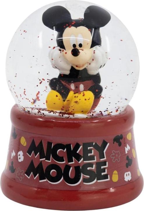 Actual product image Tinisu Mickey Mouse snow globe - Disney Mickey Mouse glass globe with snow