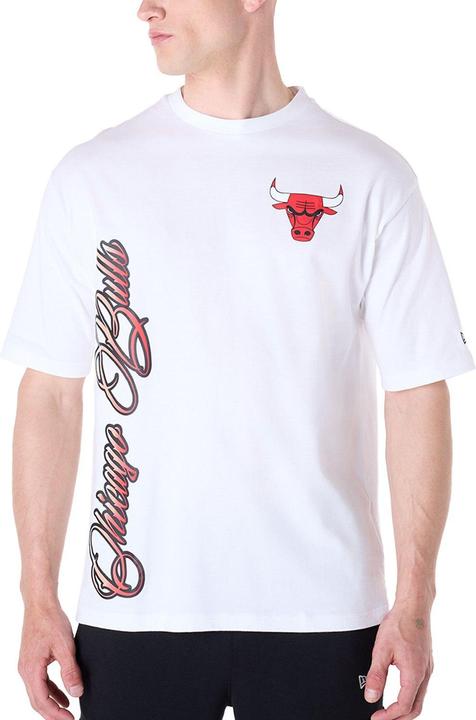 New Era NBA Shirt - GRAPHIC Chicago Bulls weiss - S (S)