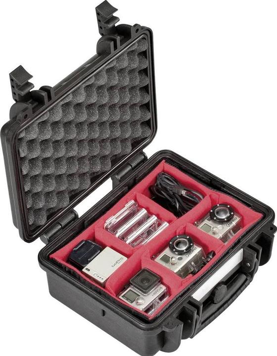 Produktbild Explorer Cases Outdoor Koffer 2712HL.BPH Black (B x H x T) 28 x 20 x 12 cm Sch