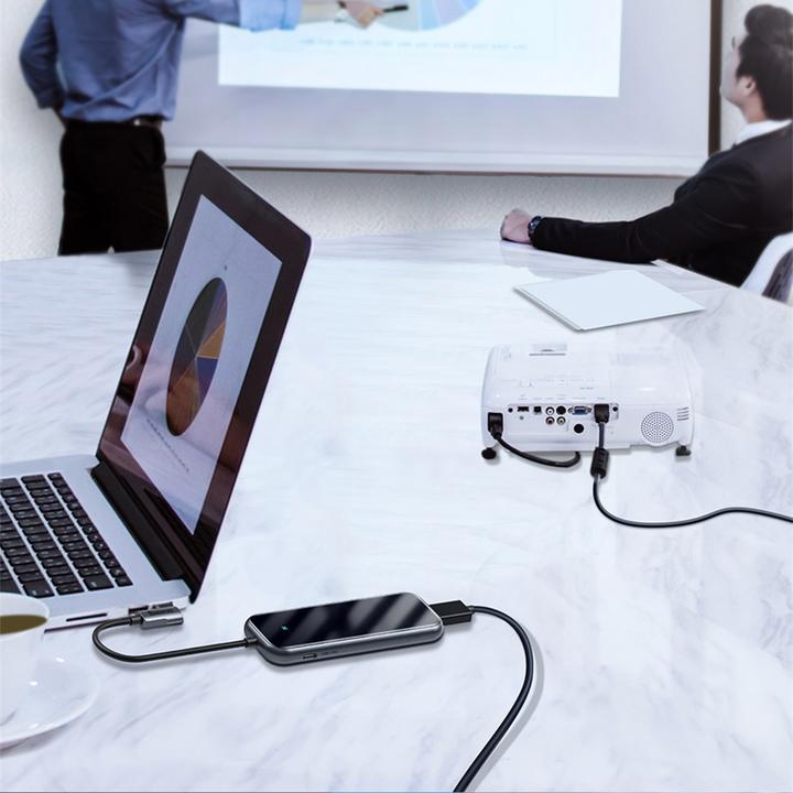 Immagine prodotto Baseus Mozzo multifunzionale serie Mirror (USB-C, 7 Porti)