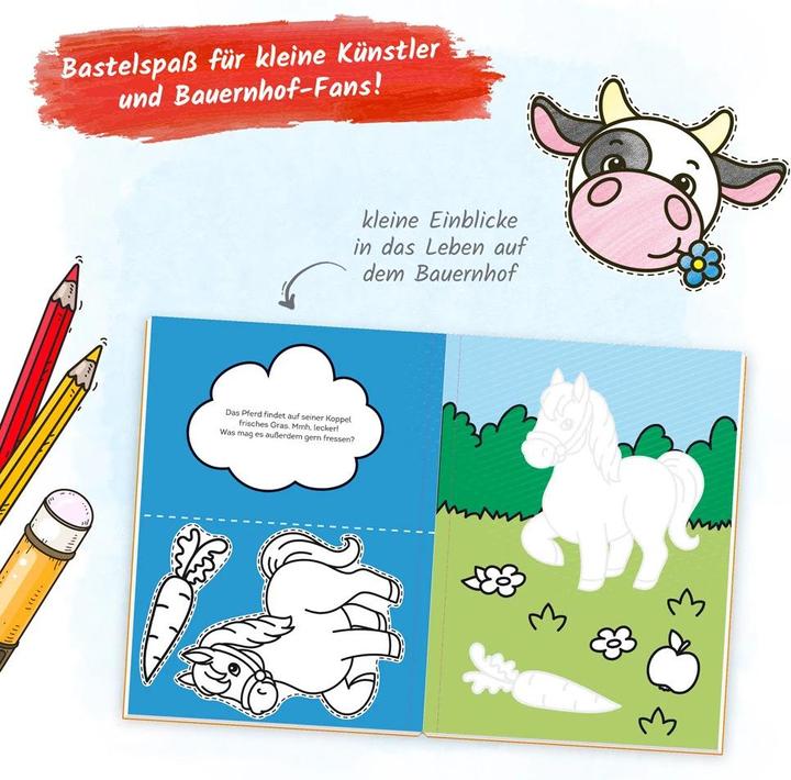 Produktbild Bauernhof Bastelei 24 Seiten