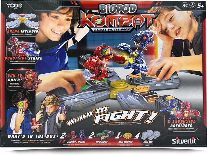 Actual product image Silverlit Biopod Kombat Deluxe Battle Pack