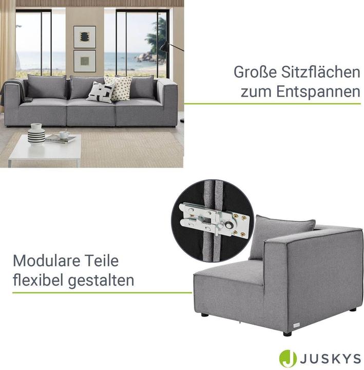 Actual product image Juskys Domas modular sofa (Modular sofa)