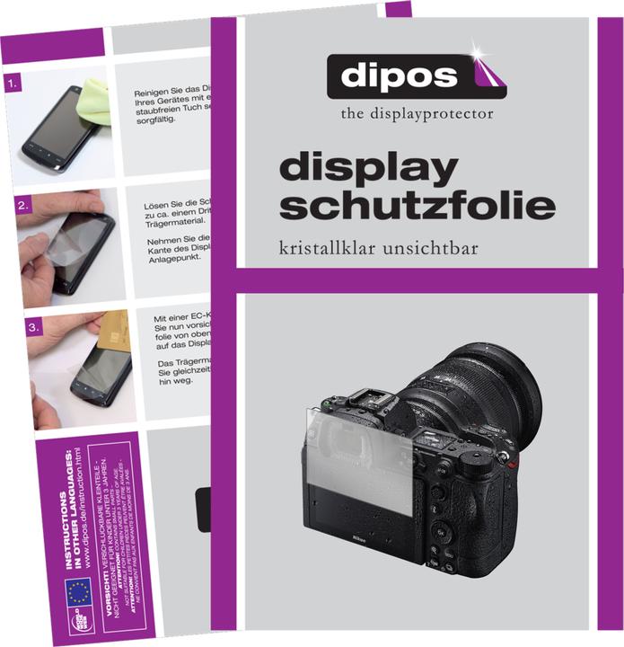 Produktbild Dipos Displayschutzfolie Crystalclear (Displayschutz, Nikon Z6 II)