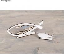 Image du produit Rayher Motifs en bois de poisson, FSCMixCred, naturel, 1