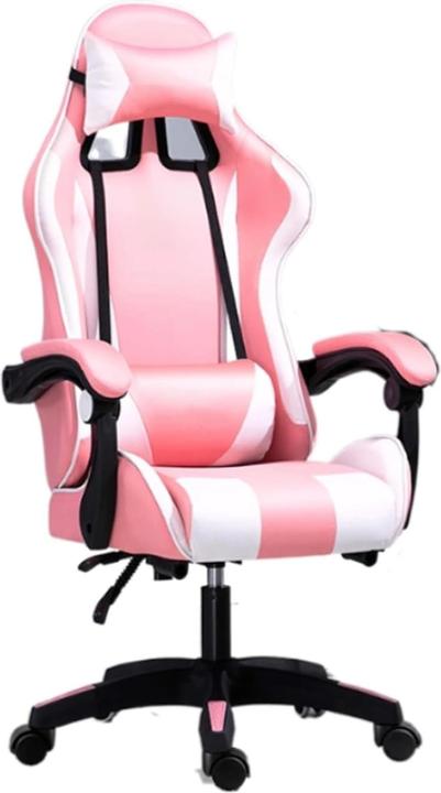 Extralink Games | gaming chair | office swivel bucket pink-white G-525