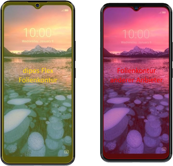 Immagine prodotto Dipos Pellicola Protettiva Full-Cover 3D (2 Pezzo/i, ZTE Blade 20 5G)
