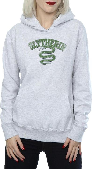 Immagine prodotto Slytherin Sport Emblem Felpa con Cappuccio Donna (L)