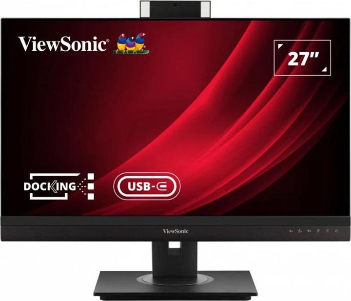 Productafbeelding Viewsonic VG2756V-2K 68,6cm 27inch 16:9 1920x1080 Frameless IPS Monitor met Webcam HDMI DP USB (2560 x 1440 pixels, 27")