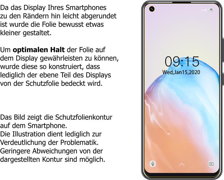 Actual product image Dipos Screen Protector Anti-Glare (1 Piece, Oukitel C18 Pro)
