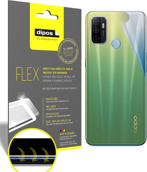 Actual product image Dipos Screen Protector Full-Cover 3D (2 Piece, Oppo A53)