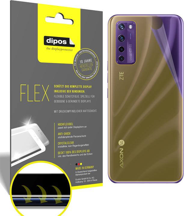 Produktbild Dipos Displayschutzfolie Full-Cover 3D (2 Stück, ZTE A20 5G)