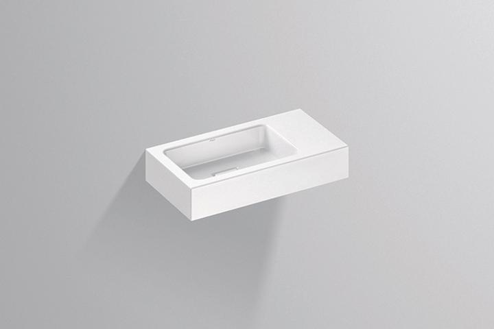 Immagine prodotto Alape Lavabo WT.XS500.L, rettangolare L: 500mm H: 100mm P: 268mm, 4291000000, bianco (268 mm, 500 mm)