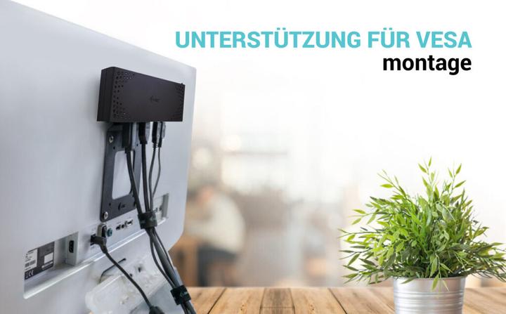 Actual product image i-tec USB 3.0 / USB-C / Thunderbolt Dual Display Docking Station + Power Delivery 100W (USB-C, 12 Ports)