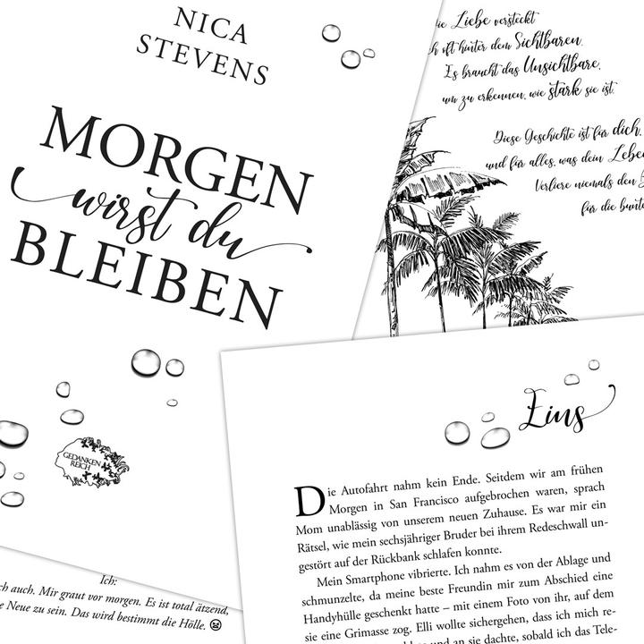 Produktbild Morgen wirst du bleiben (Deutsch, Nica Stevens, 2023)