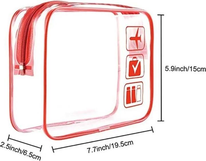 Produktbild Swissdetector Trousse de voyage élégante et transparente (Necessaire)
