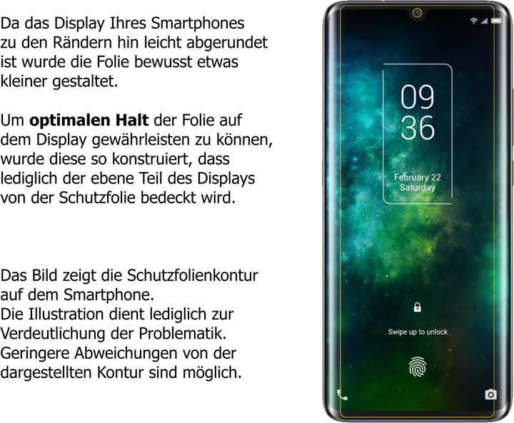Produktbild Dipos Blickschutzfolie 4-Way Privacy (1 Stück, TCL 10 Pro)