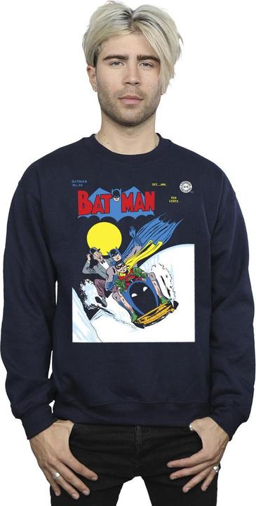 Actual product image Mens Batman Snow Mobile Cotton Sweatshirt (S)