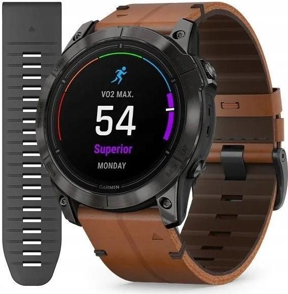 Produktbild Garmin Epix Pro Gen 2 51 mm Sapphire Szary z powłoką węglową (51 mm)