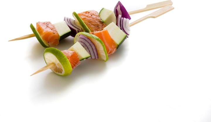Actual product image Dangrill Bamboo barbecue skewer, 25 cm, 50 pieces