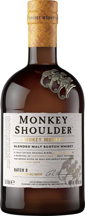 Produktbild Monkey Shoulder Smokey Monkey Batch 9 (Blended Whisky, Scotch Whisky, 1 x 70 cl)