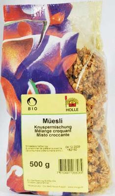 Produktbild Holle Müesli Knuspermischung Bio (520 g)