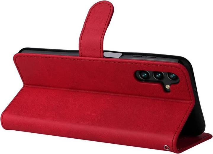 Produktbild Cover-Discount Galaxy A34 - Leder Etui Hülle rot (Samsung Galaxy A34 5G)