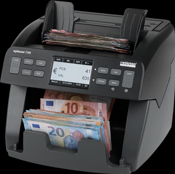 Image du produit ratiotec rapidcount T 575 (Compteuse de billets)