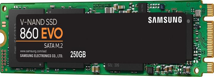 Actual product image Samsung 860 Evo (250 GB, M.2 2280)