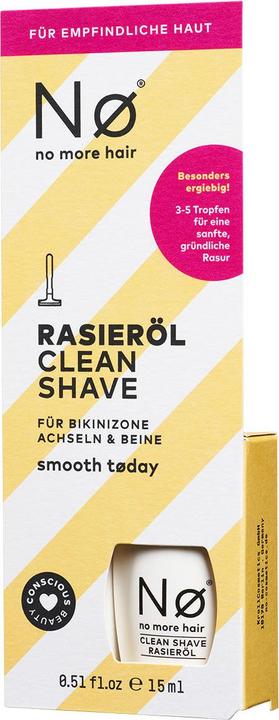 Actual product image No more hair shaving oil, 15 ml (15 ml, Shaving oil)