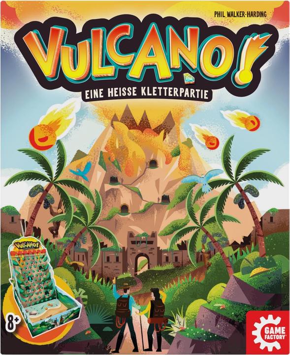 Actual product image Game Factory Vulcano! (d) (German)