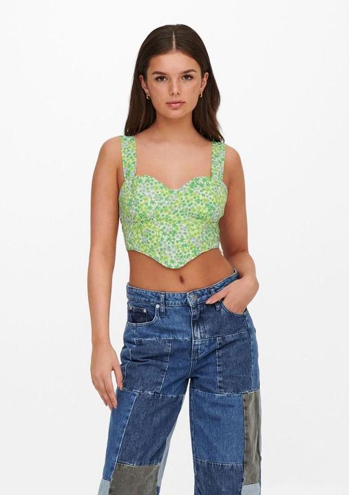Actual product image Only Patterned corset top (XL)