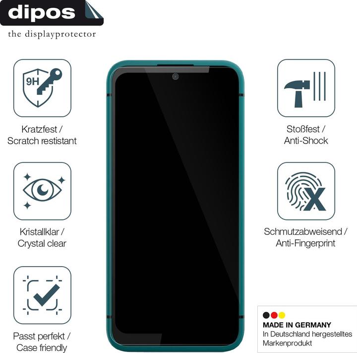 Image du produit Dipos Film de Protection d’écran Anti-Shock (2 pièce(s), Gigaset GX4)