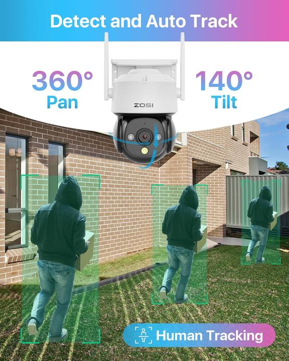 Actual product image Zosi Überwachungskamera
