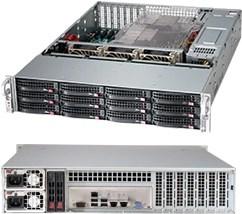 Image du produit Supermicro 2U CHÂSSIS 12X3.5HS SAS3/NVME