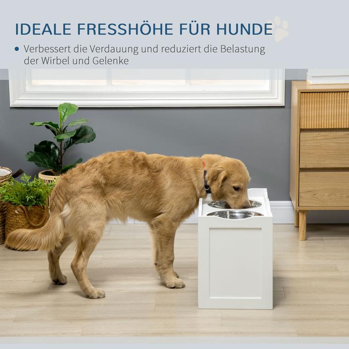 Image du produit PawHut Gamelle pour chien avec design surélevé (2 l)
