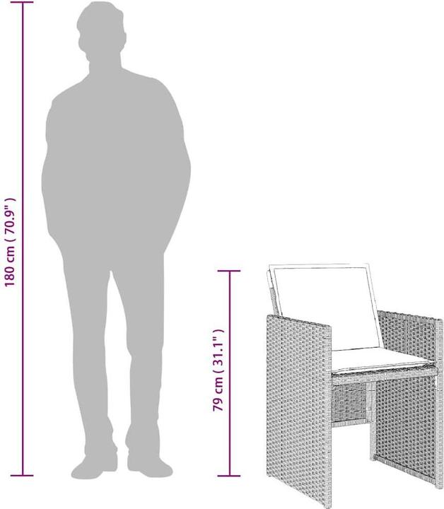 Actual product image VidaXL Karlfried (220 cm)