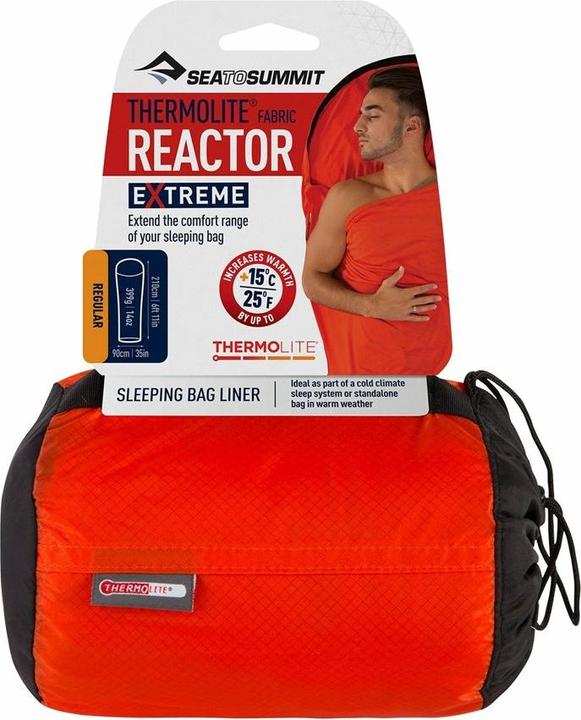 Image du produit Sea To Summit Reactor Extreme Sac de couchage Liner Mummy (198 cm)