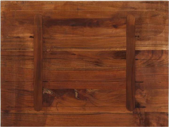 Produktbild VidaXL Tischplatte Massivholz Holzplatte Esstisch Couchtisch 80x60x1,5cm Altholz
