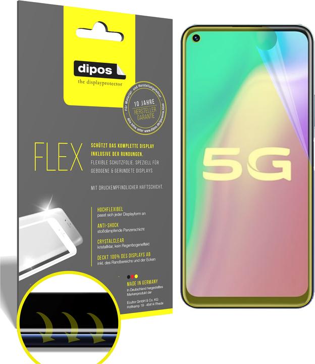 Actual product image Dipos Screen Protector Full-Cover 3D (2 Piece, Vivo Z5x)