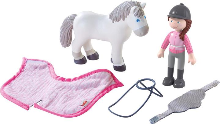 Actual product image Haba Rider Sanya and horse Saphira