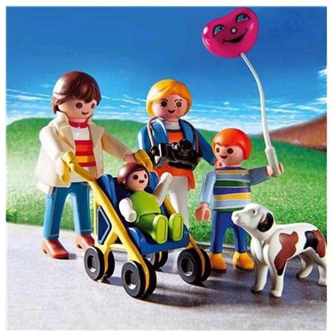 Immagine prodotto Playmobil Passeggiata in famiglia con passeggino (3209, Playmobil City Life)