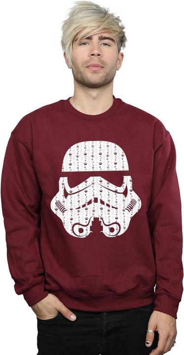 Produktbild Star Wars Christmas Stormtrooper Helmet Sweatshirt (L)