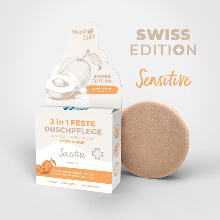 Immagine prodotto Washo Edizione Svizzera 2in1 Corpo e Capelli Sensibili (200 ml)