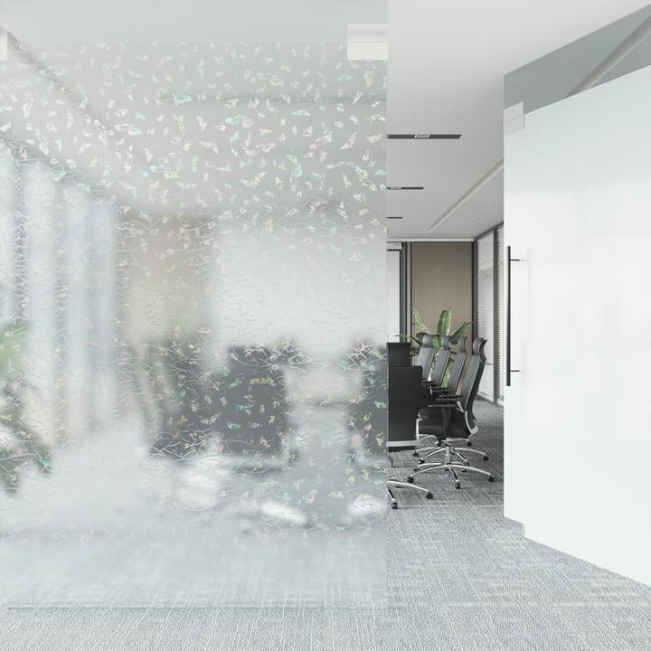 Produktbild VidaXL Fensterfolie Matt 3D Regenbogen-Muster PVC (60 x 500 cm)